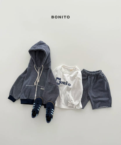 BONITO Waffle Hoodie Set｜ワッフルフーディーセット