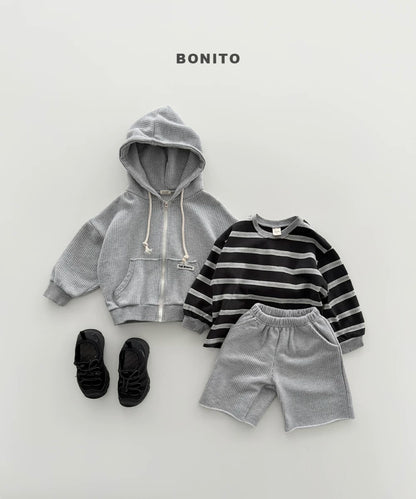 BONITO Waffle Hoodie Set｜ワッフルフーディーセット