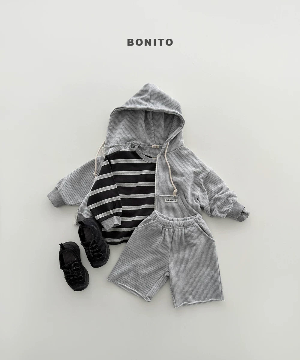 BONITO Waffle Hoodie Set｜ワッフルフーディーセット