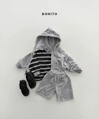 BONITO Waffle Hoodie Set｜ワッフルフーディーセット