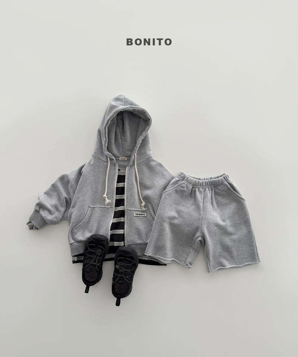 BONITO Waffle Hoodie Set｜ワッフルフーディーセット