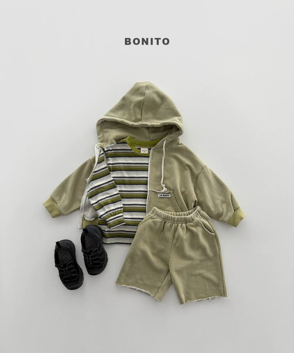 BONITO Waffle Hoodie Set｜ワッフルフーディーセット