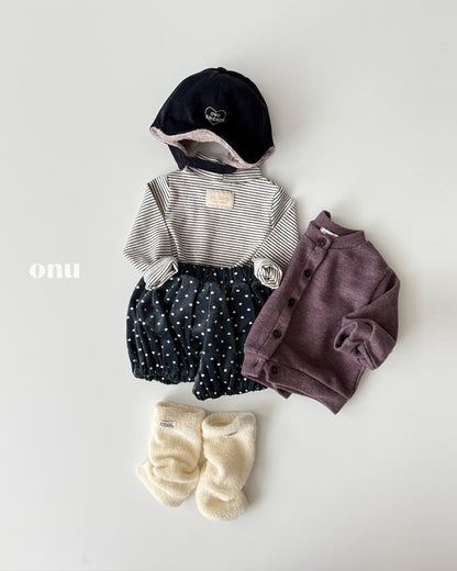 ONU｜ベルベットドットバルーンブルマ【取り寄せ】