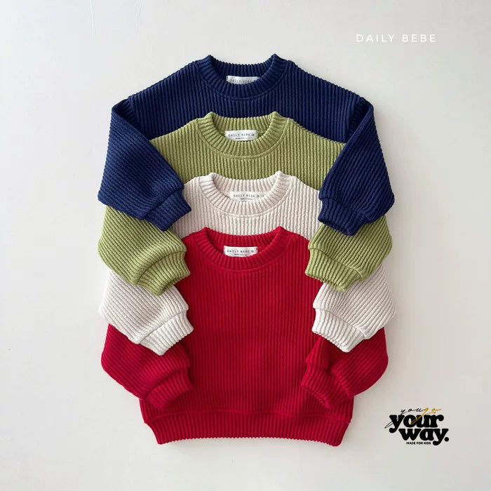 Basic Rib Knit｜ベーシックリブニット