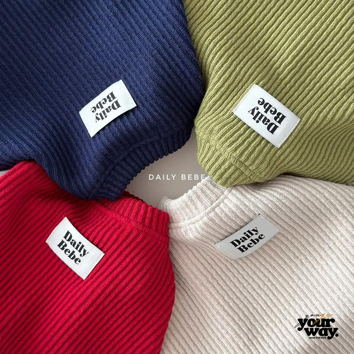 Basic Rib Knit｜ベーシックリブニット