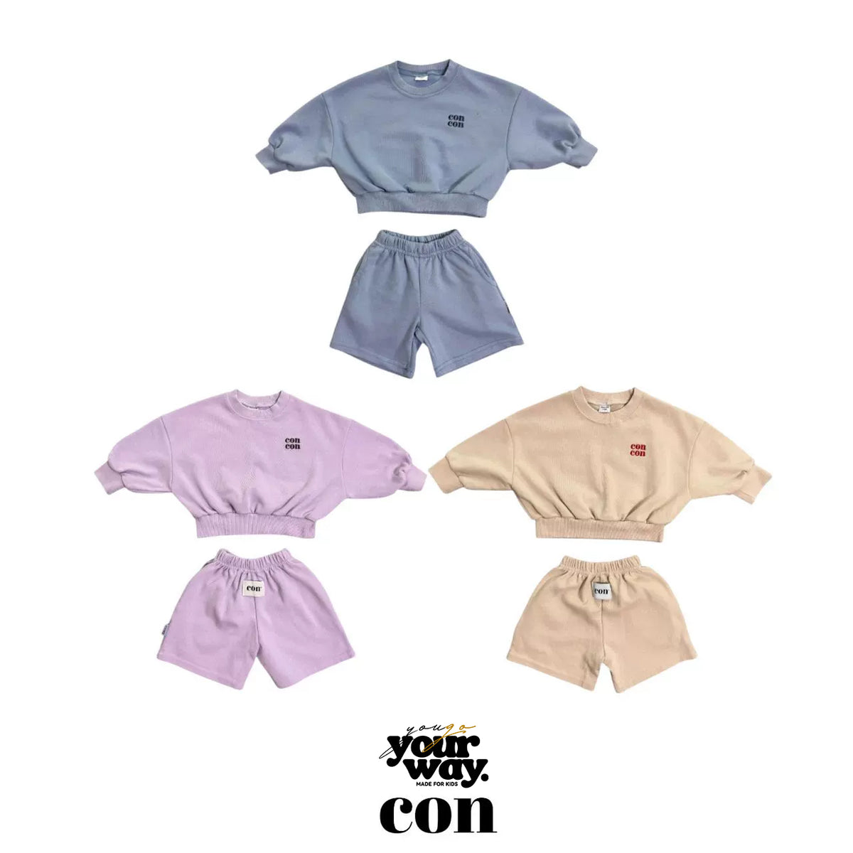 CON Sweat Set｜CON スウェットセットアップ