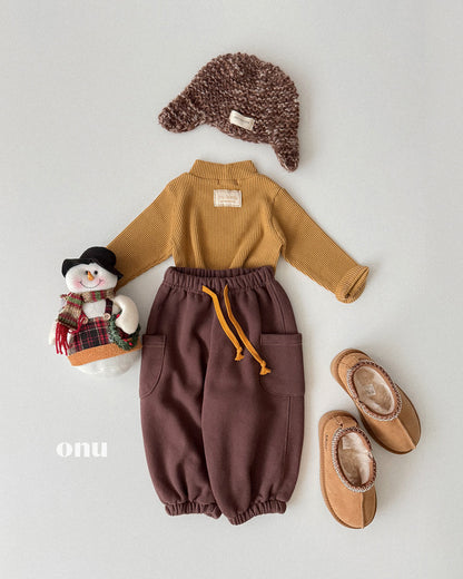 ONU｜リブハイネックTシャツ【取り寄せ】