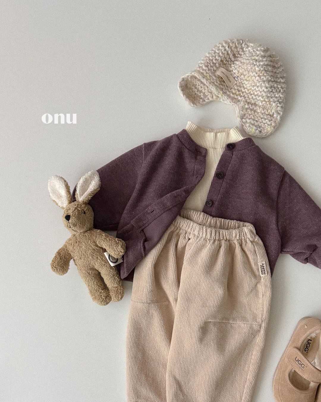 ONU｜リブハイネックTシャツ【取り寄せ】