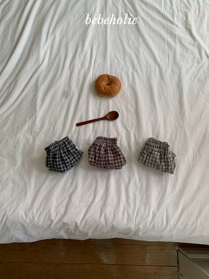 Check Balloon Shorts｜チェックバルーンショーツ