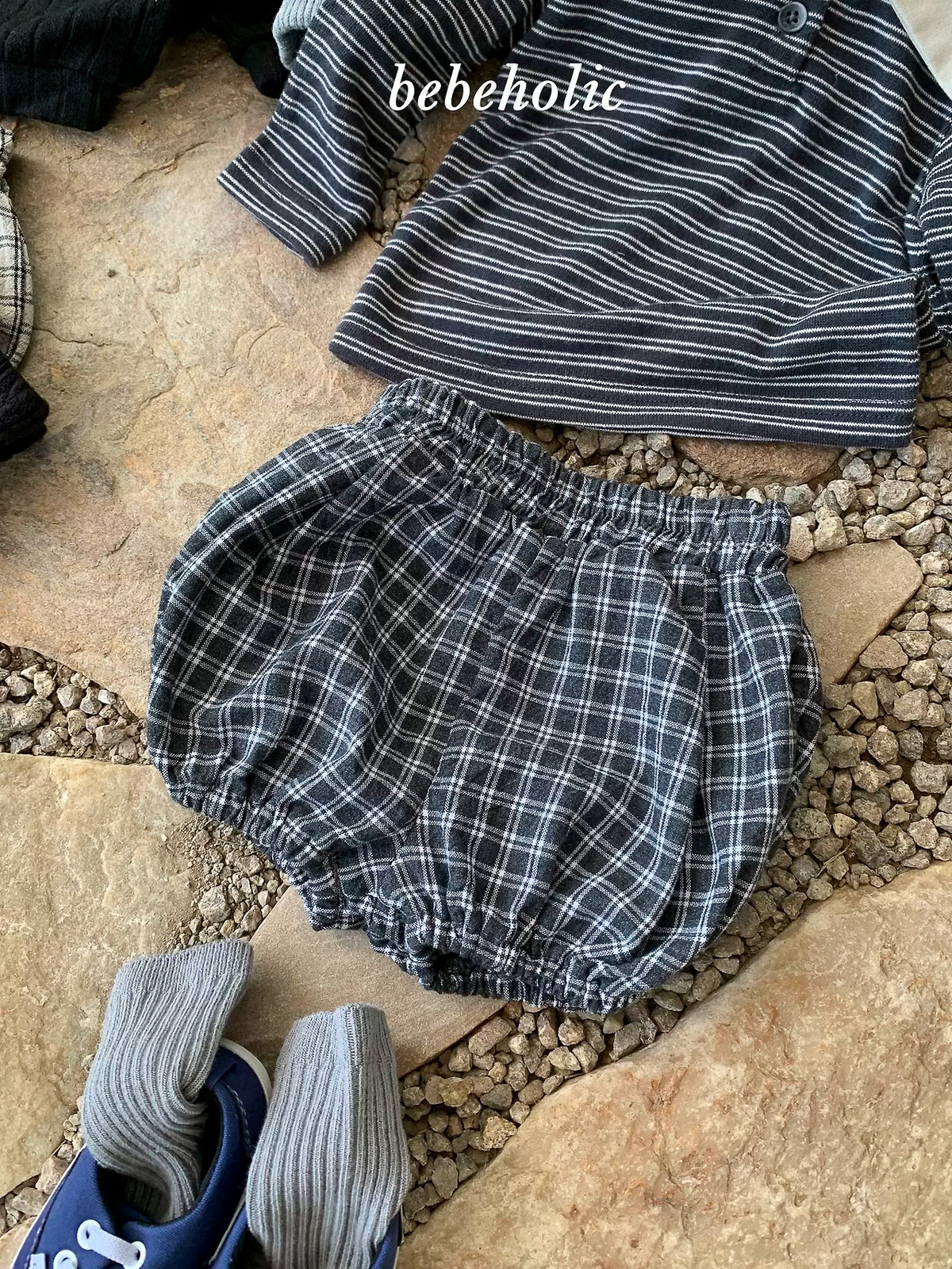 Check Balloon Shorts｜チェックバルーンショーツ