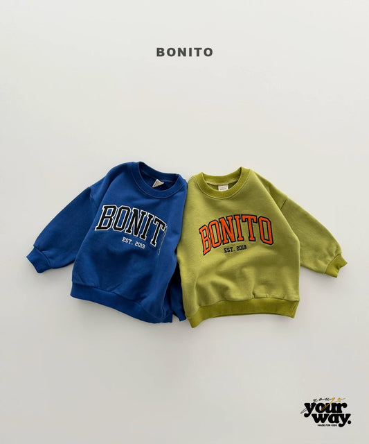 BONITO College Logo Sweatshirt｜カレッジロゴスウェット