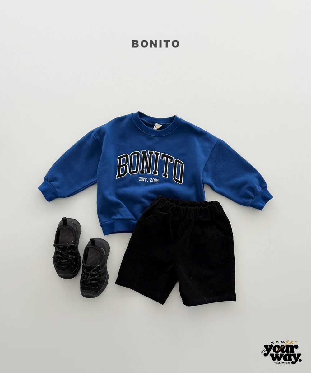 BONITO College Logo Sweatshirt｜カレッジロゴスウェット