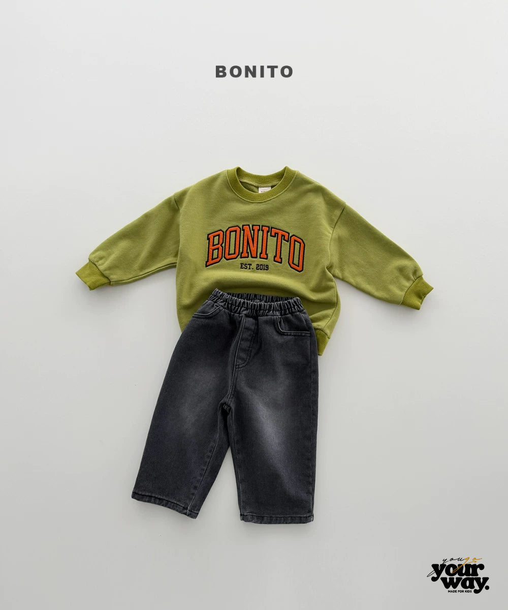 BONITO College Logo Sweatshirt｜カレッジロゴスウェット