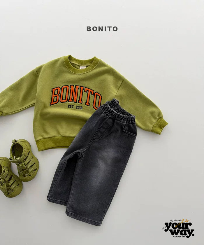 BONITO College Logo Sweatshirt｜カレッジロゴスウェット