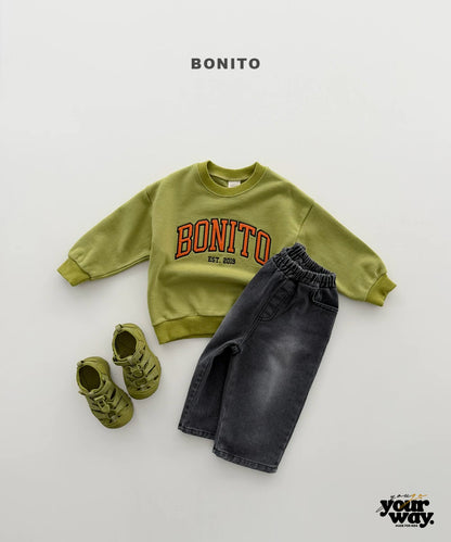 BONITO College Logo Sweatshirt｜カレッジロゴスウェット