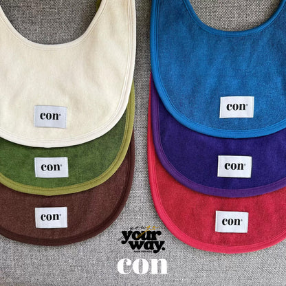CON Color Baby Bib｜カラーベビースタイ