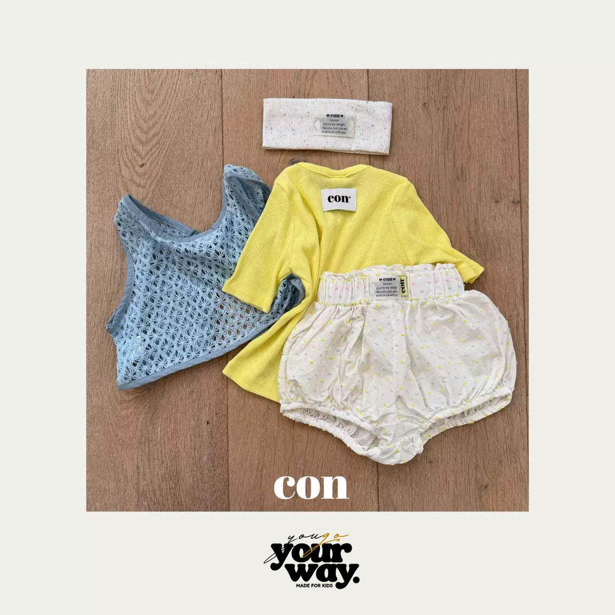 CON Color Rib Headband｜カラーリブヘアバンド