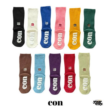 CON Color Rib Socks｜カラーリブソックス