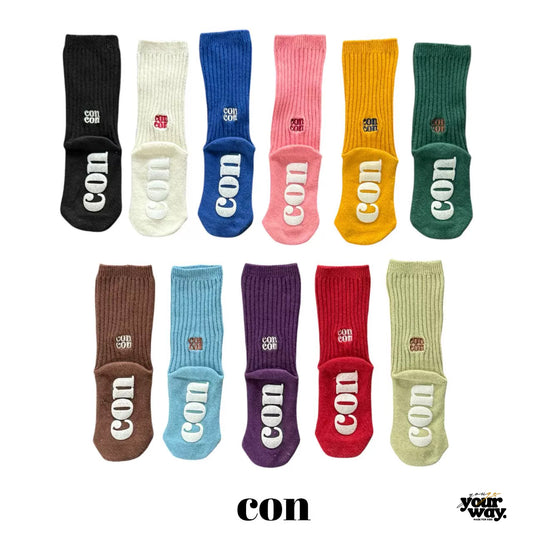 CON Color Rib Socks｜カラーリブソックス