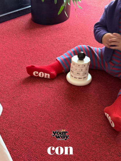 CON Color Rib Socks｜カラーリブソックス