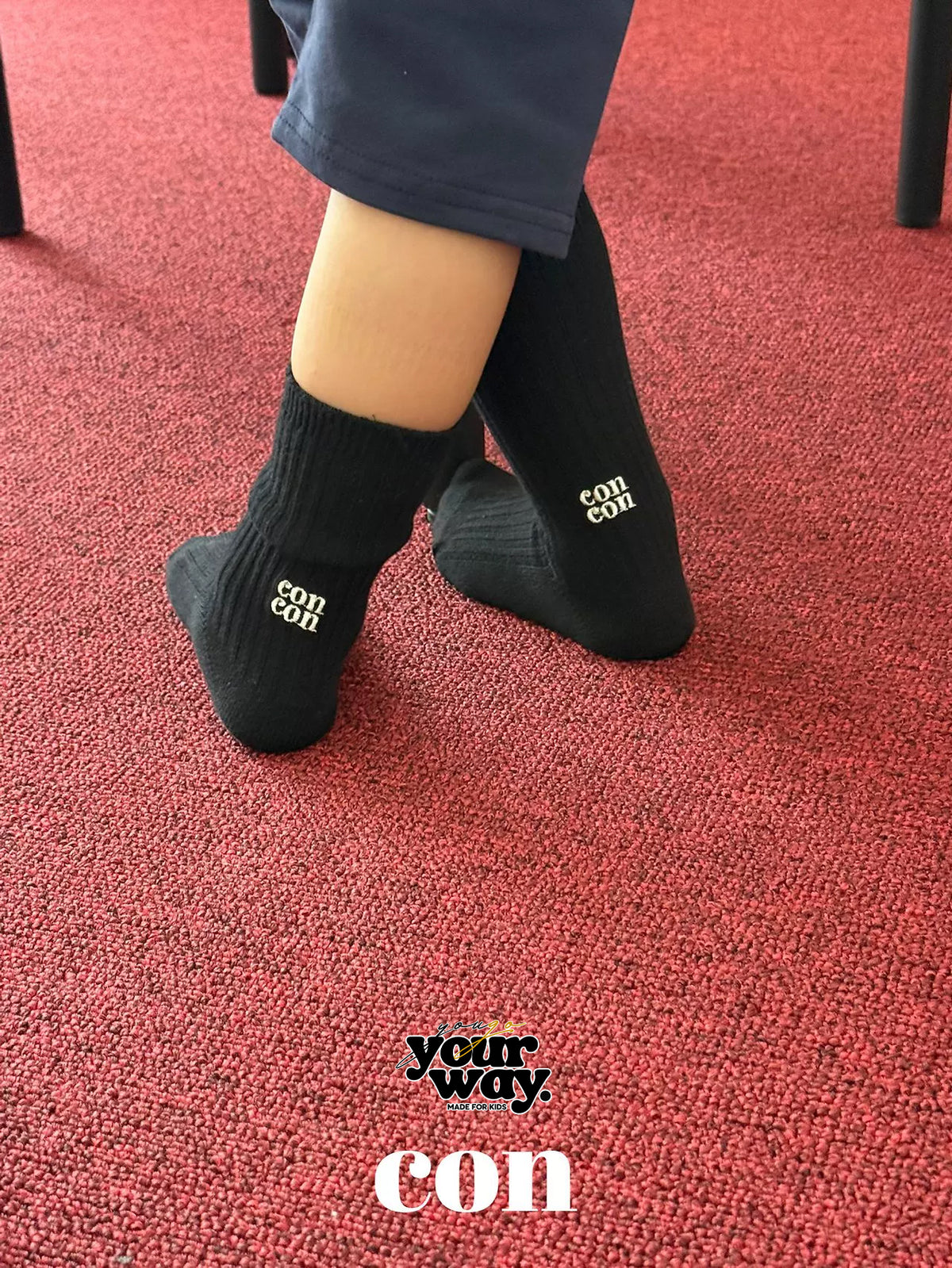 CON Color Rib Socks｜カラーリブソックス