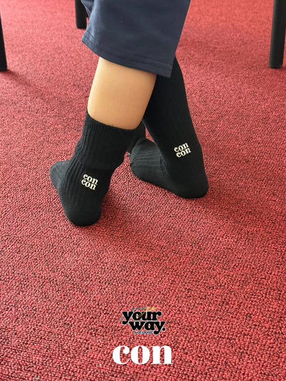 CON Color Rib Socks｜カラーリブソックス
