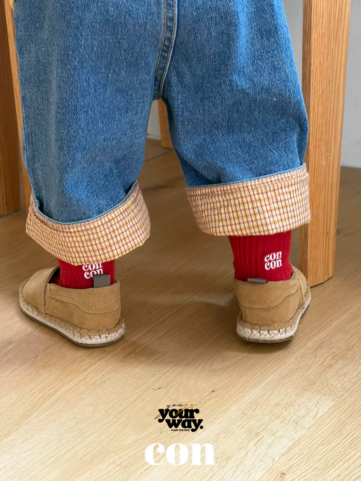 CON Color Rib Socks｜カラーリブソックス