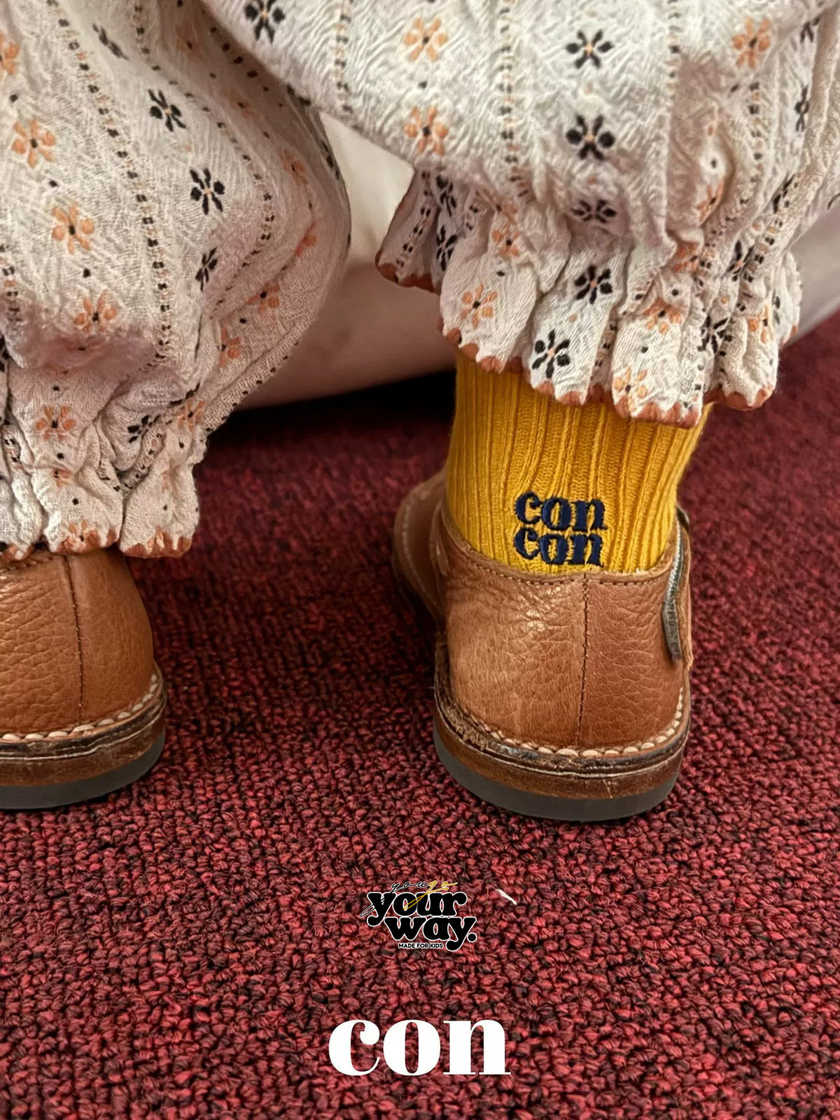 CON Color Rib Socks｜カラーリブソックス