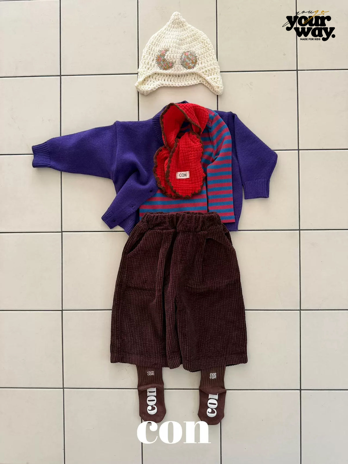 CON Corduroy Wide Pants｜コーデュロイワイドパンツ