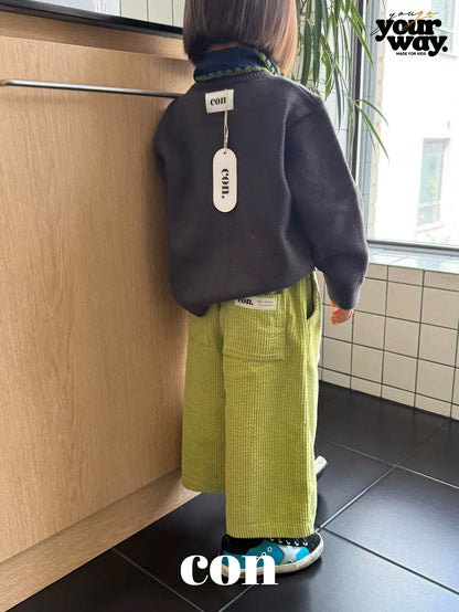 CON Corduroy Wide Pants｜コーデュロイワイドパンツ