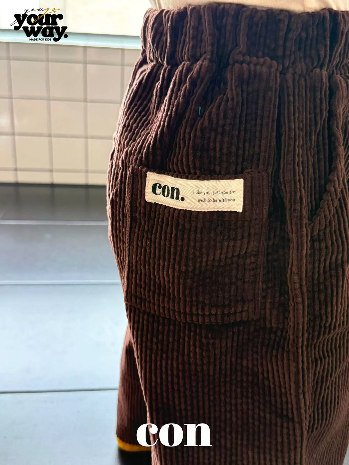 CON Corduroy Wide Pants｜コーデュロイワイドパンツ