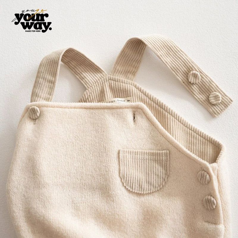 Cozy Suspender Romper｜コージーサスペンダーロンパース