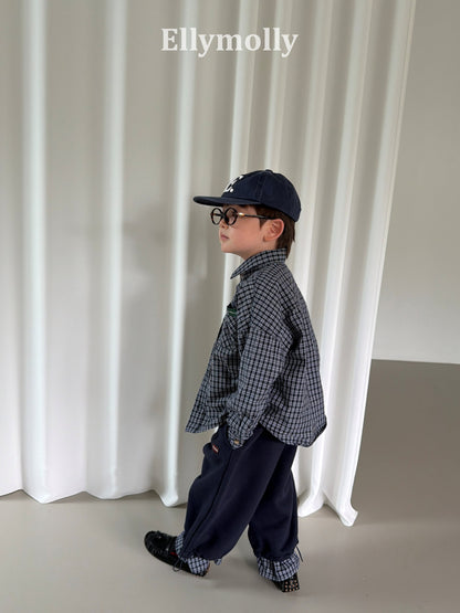 Ellymolly Check Shirt Jacket｜チェックシャツジャケット