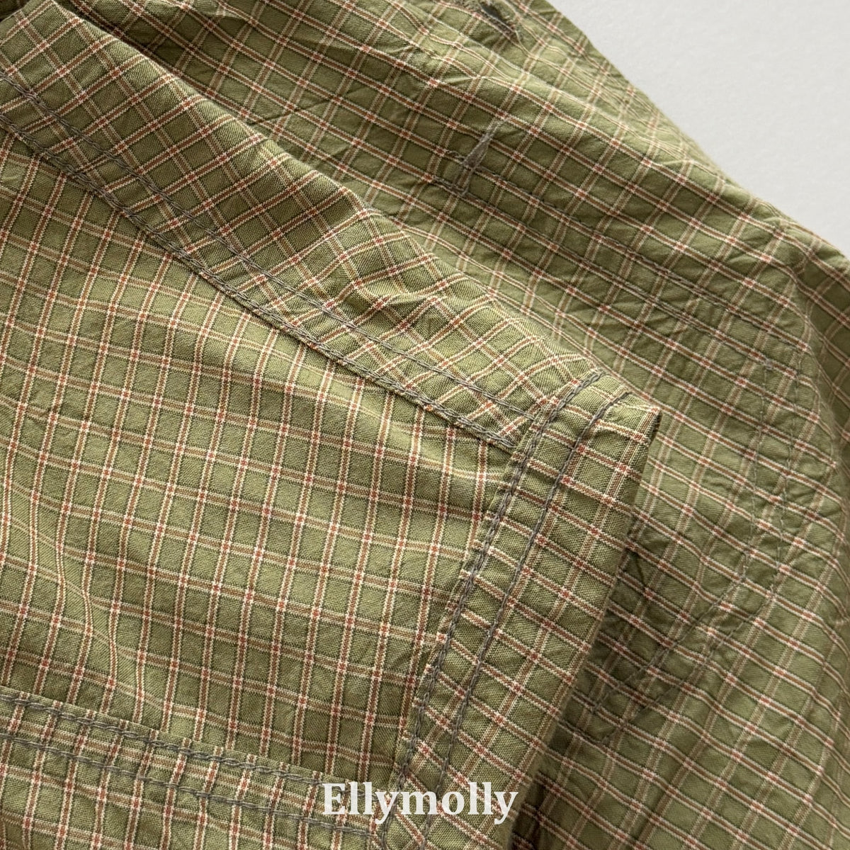 Ellymolly Check Shirt Jacket｜チェックシャツジャケット