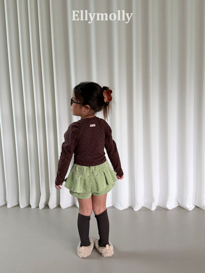 Ellymolly Fine Stripe Tee｜ファインボーダーロングTシャツ