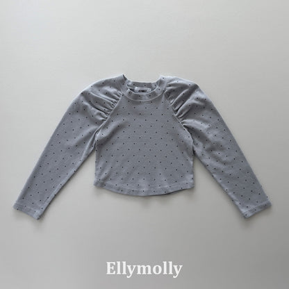 Ellymolly Fine Stripe Tee｜ファインボーダーロングTシャツ