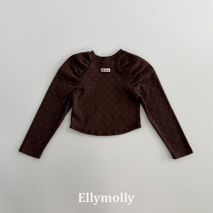 Ellymolly Fine Stripe Tee｜ファインボーダーロングTシャツ