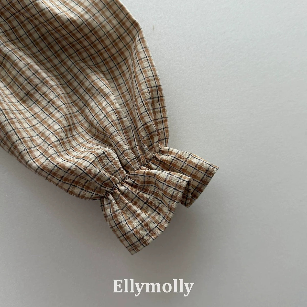 Ellymolly Frill Check Blouse｜フリルチェックブラウス