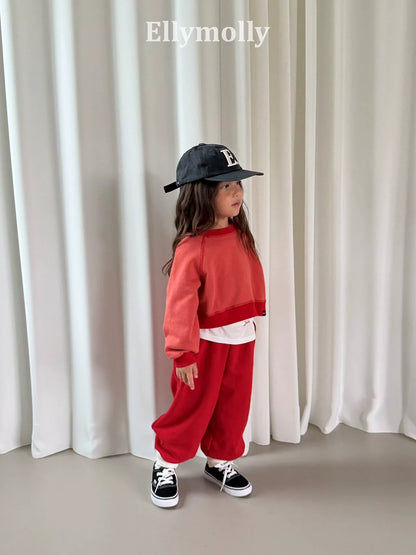 Ellymolly Layered Hem Long Sleeve Tee｜レイヤードヘムロングスリーブTシャツ