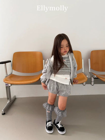 Ellymolly Layered Hem Long Sleeve Tee｜レイヤードヘムロングスリーブTシャツ