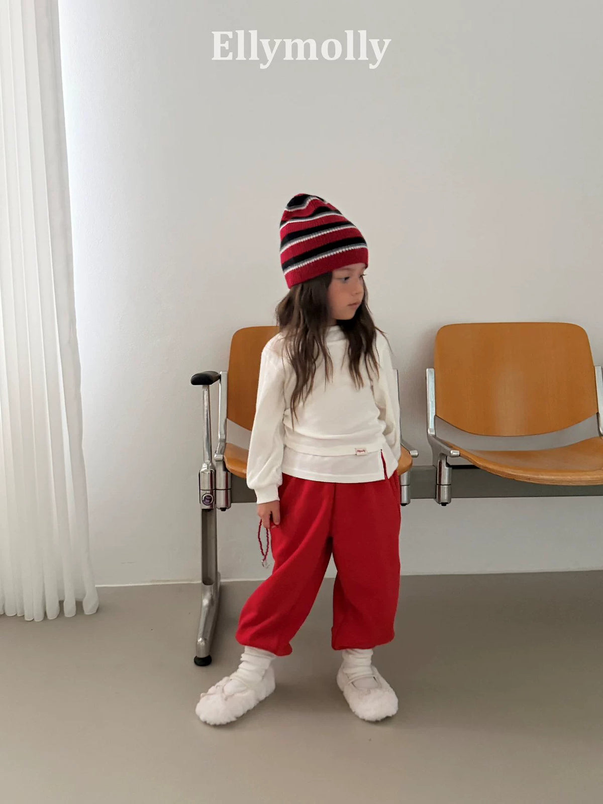 Ellymolly Layered Hem Long Sleeve Tee｜レイヤードヘムロングスリーブTシャツ