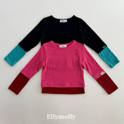 Ellymolly Layered Long Sleeve Tee｜レイヤードロングスリーブTシャツ