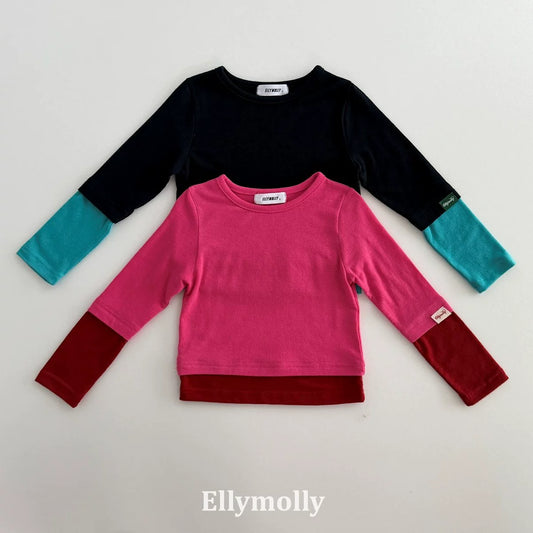 Ellymolly Layered Long Sleeve Tee｜レイヤードロングスリーブTシャツ