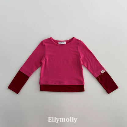 Ellymolly Layered Long Sleeve Tee｜レイヤードロングスリーブTシャツ