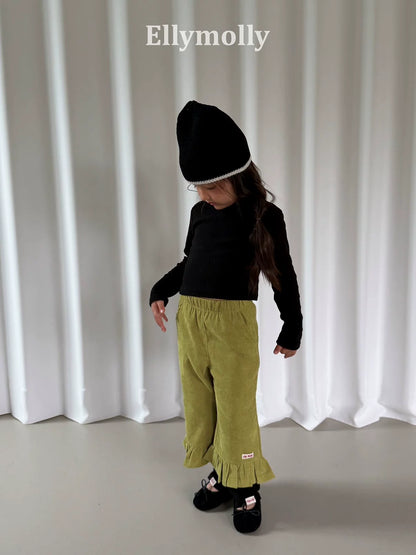 Ellymolly Ribbed Long Sleeve Tee｜リブロングスリーブTシャツ