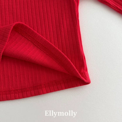 Ellymolly Ribbed Long Sleeve Tee｜リブロングスリーブTシャツ
