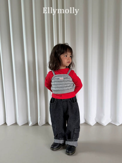 Ellymolly Ribbed Long Sleeve Tee｜リブロングスリーブTシャツ