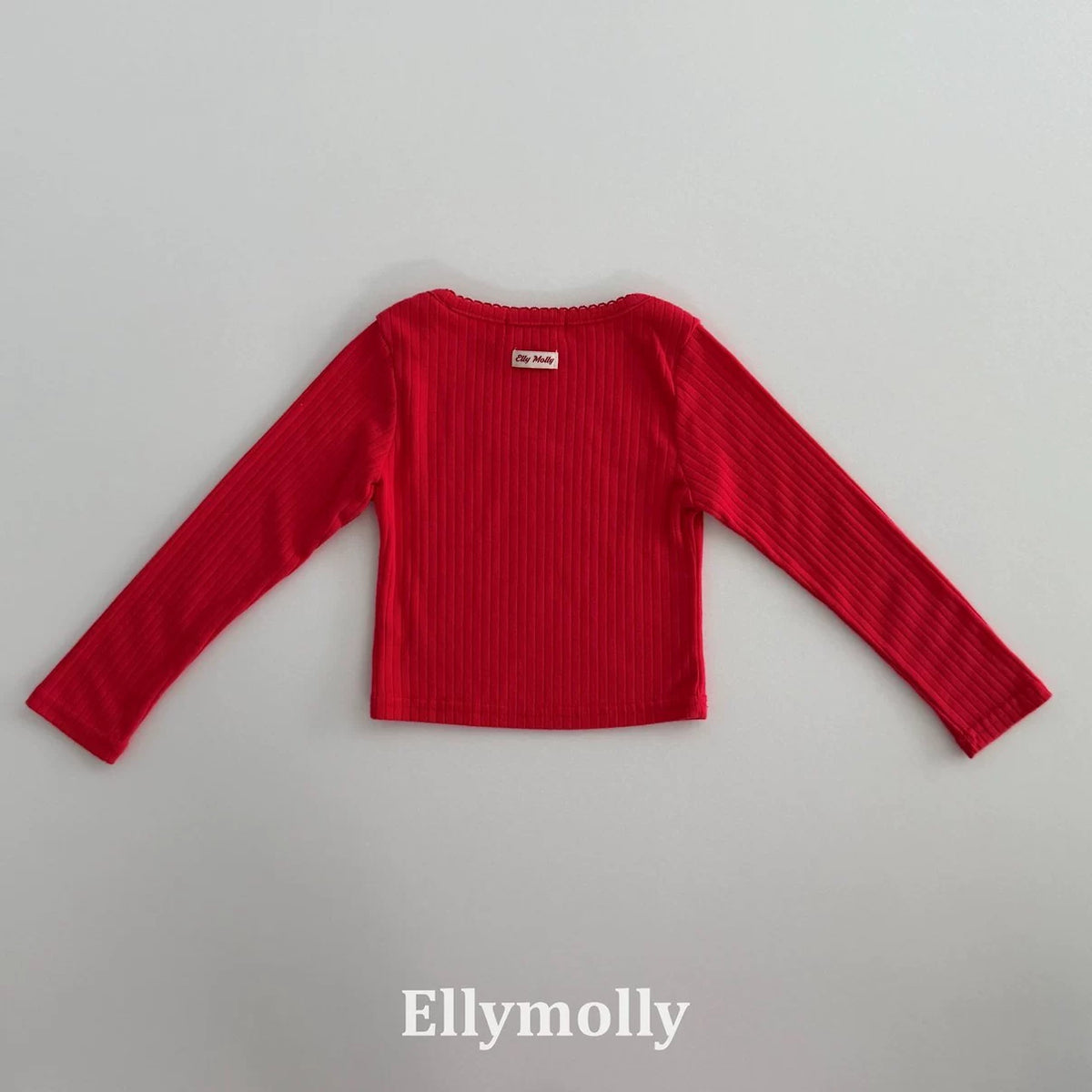 Ellymolly Ribbed Long Sleeve Tee｜リブロングスリーブTシャツ