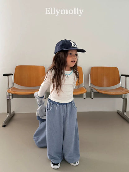 Ellymolly Ribbed Long Sleeve Tee｜リブロングスリーブTシャツ