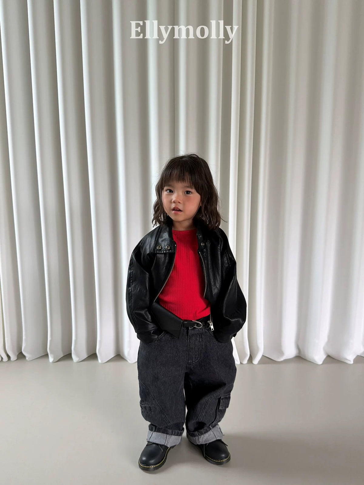 Ellymolly Short Zip Jacket｜ショートジップジャケット
